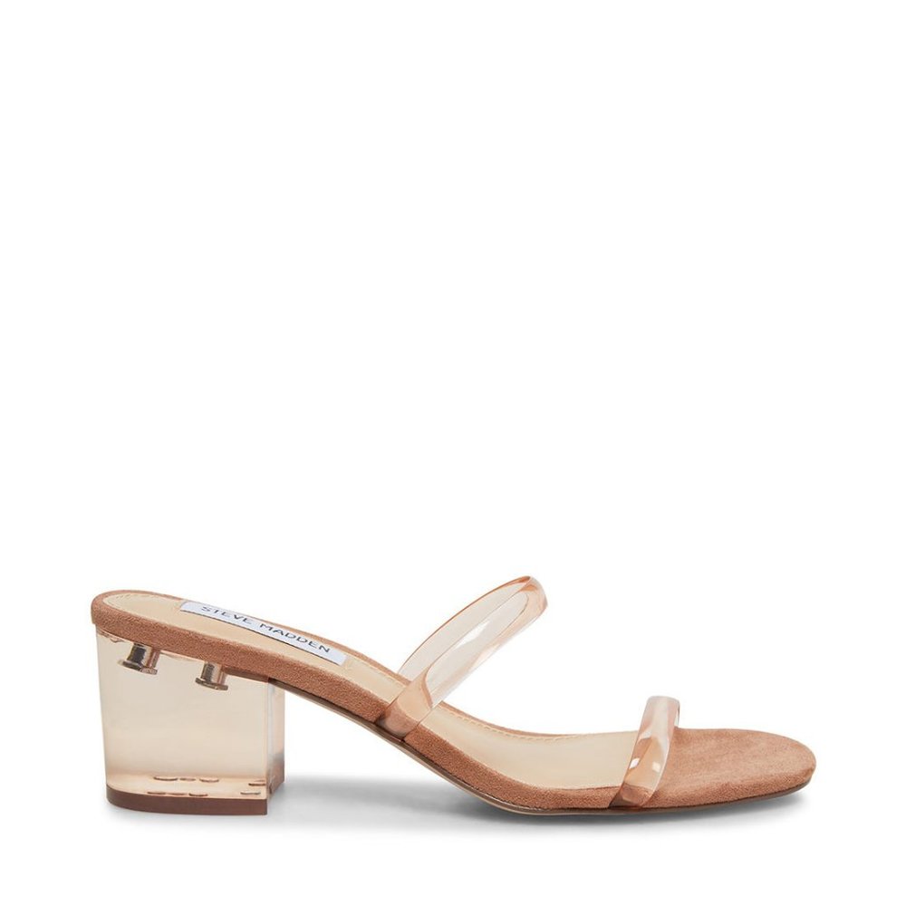 Steve Madden Issy Heels - Clear